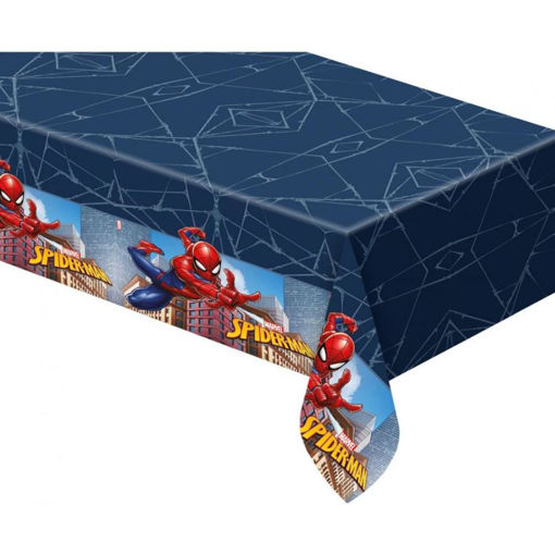 Picture of SPIDERMAN PLASTIC TABLE COVER 1.2 X 1.8M